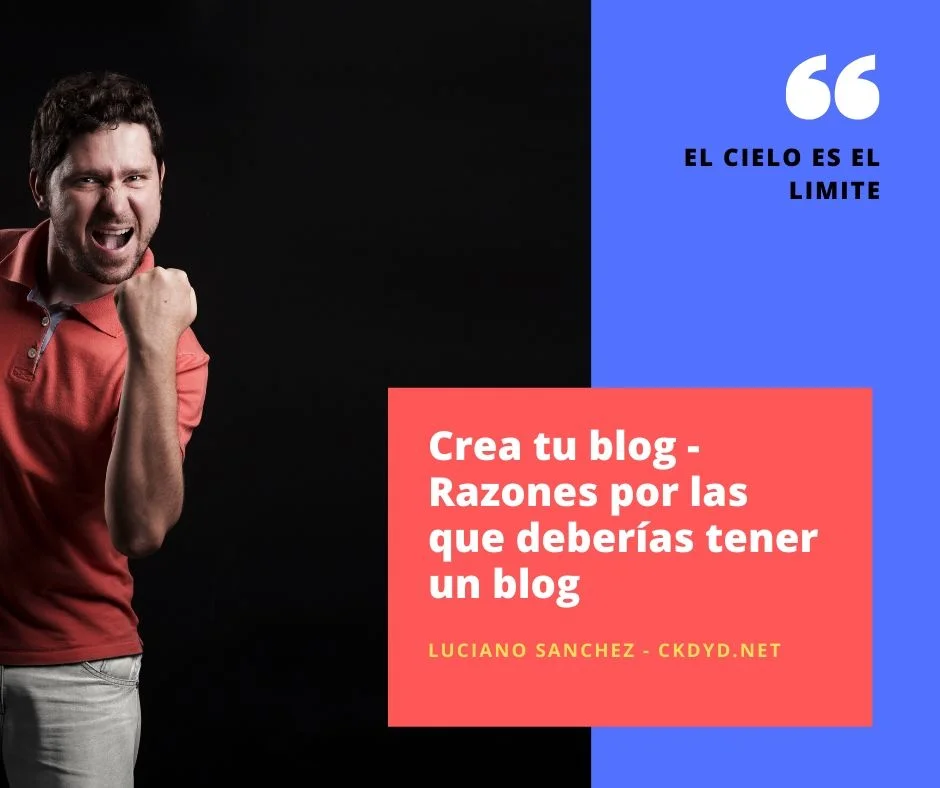 5 Razones por las que deberías tener un blog
